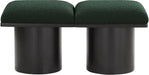 Pavilion - 2 Piece Modular Bench With Black Base - Simple Home Plus