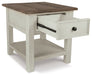 Bolanburg - White / Brown / Beige - Rectangular End Table - Simple Home Plus