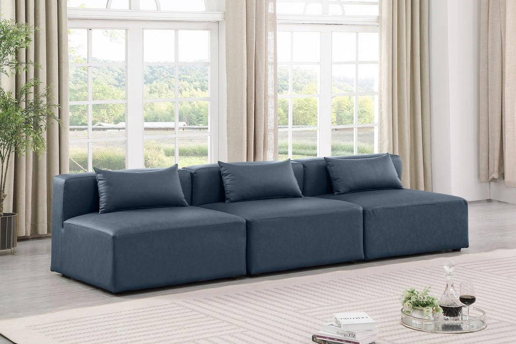Cube - Modular 3 Seat Armless Sofa - Simple Home Plus