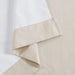 Galen - Basketweave Room Darkening Window Panel Pair - Ivory - Simple Home Plus