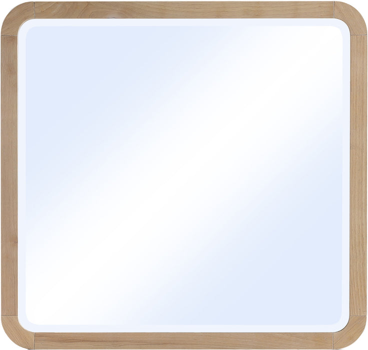 Giada - Solid Wood And Veneer Mirror - Simple Home Plus