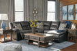 Nantahala - Reclining Sectional With Chaise - Simple Home Plus