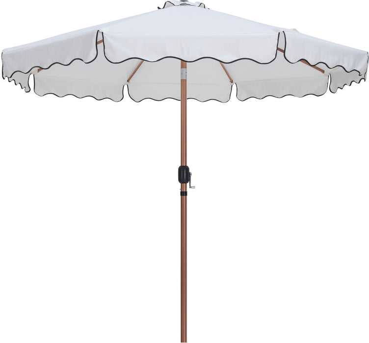 Amalfi - Patio Umbrella - Black Base / Light Brown Pole - Simple Home Plus