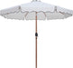 Amalfi - Patio Umbrella - Black Base / Light Brown Pole - Simple Home Plus