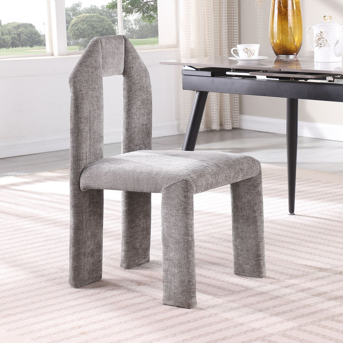 Bennett - Chenille Dining Chair (Set of 2) - Simple Home Plus