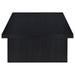 Max - Rectangular Engineered Laminate Coffee Table - Black - Simple Home Plus