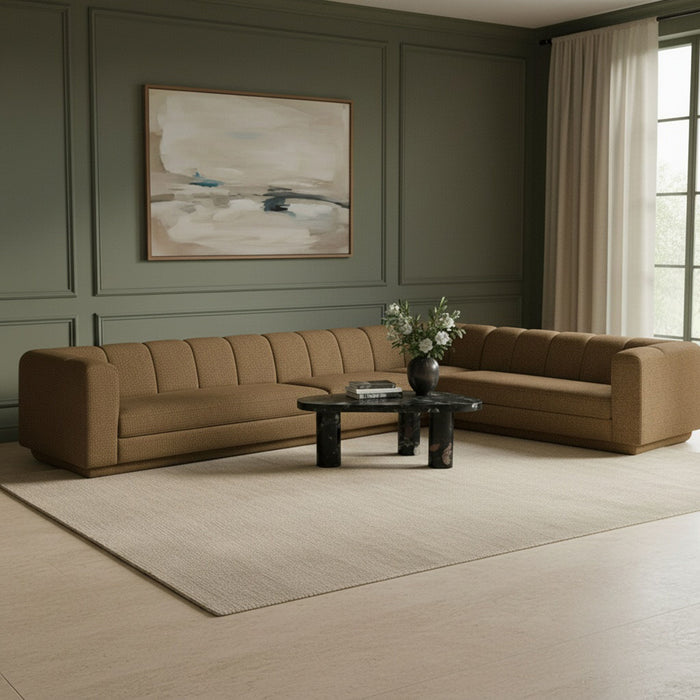 Modari - Sectional - Brown - Simple Home Plus