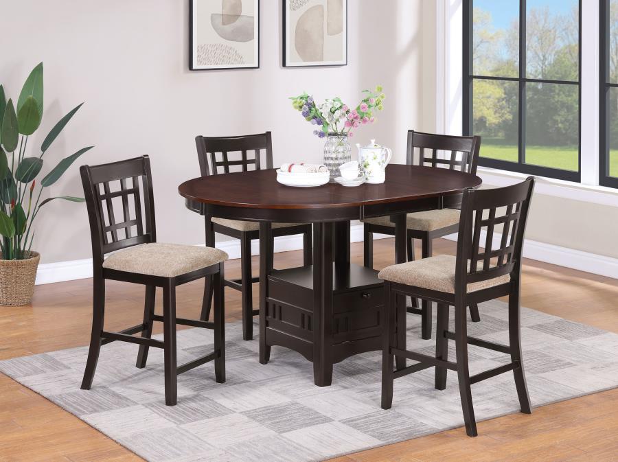 Lavon - Oval Counter Height Dining Set - Simple Home Plus