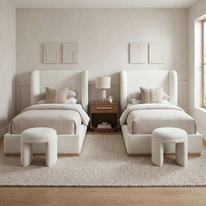 Aurin - Upholstered Bed - Simple Home Plus