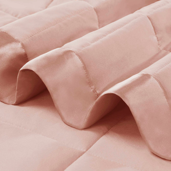 Windom - King All Season Hypoallergenic Blanket With 3M Scotchgard - Blush - Simple Home Plus