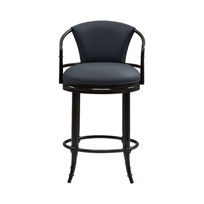 Otis - Upholstered Swivel Counter Height Barstool