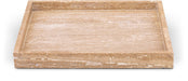 Barletta - Travertine Square Tray - Natural - Simple Home Plus