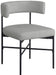 Rivage - Durable Dining Chair With Black Frame (Set of 2) - Simple Home Plus