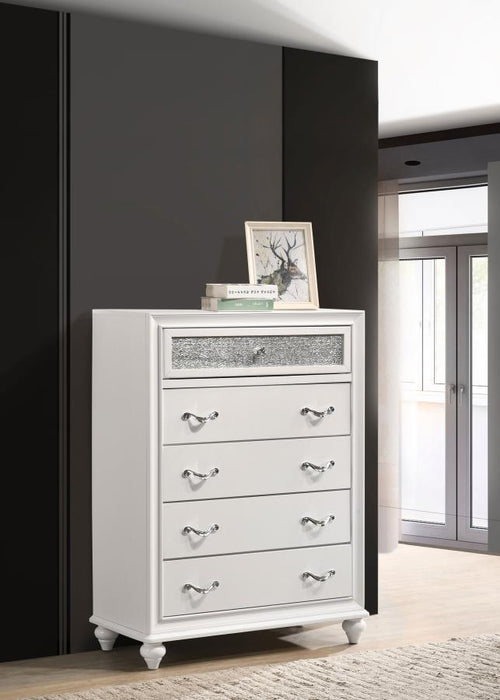 Barzini - 5-Drawer Bedroom Chest - Simple Home Plus