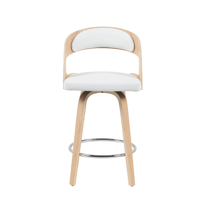 Shelly - 26" Counter Height Swivel Bar Stool - Simple Home Plus