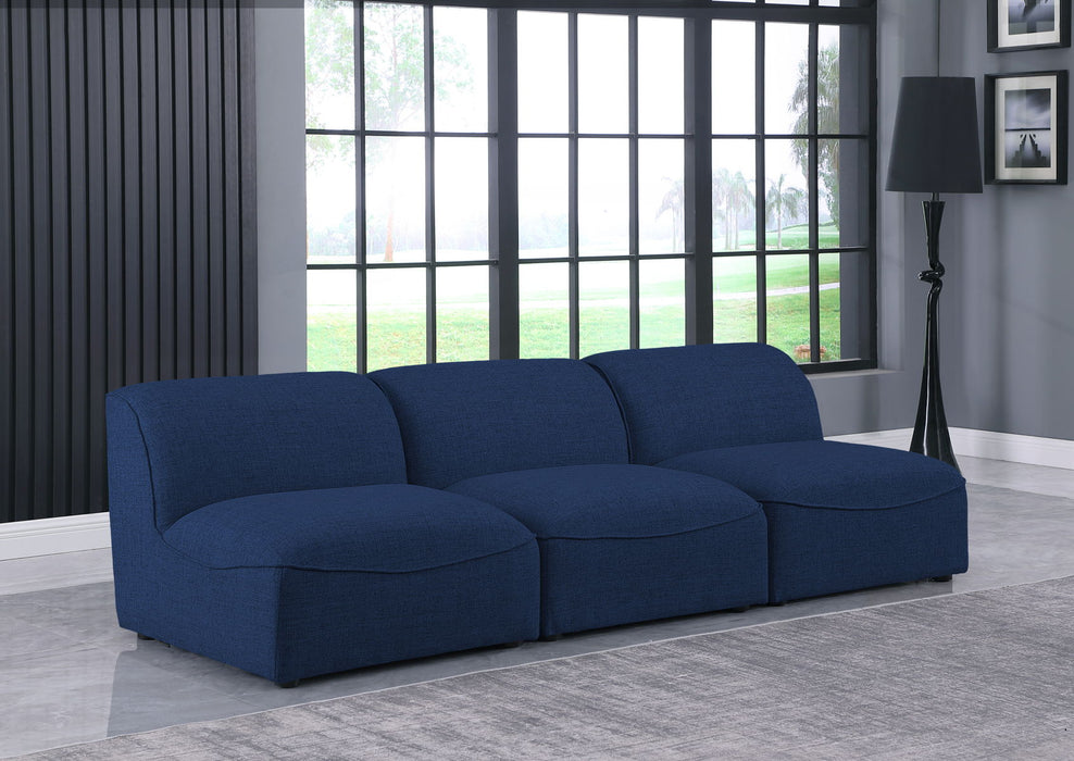 Miramar - 3 Seat Armless Modular Sofa - Simple Home Plus