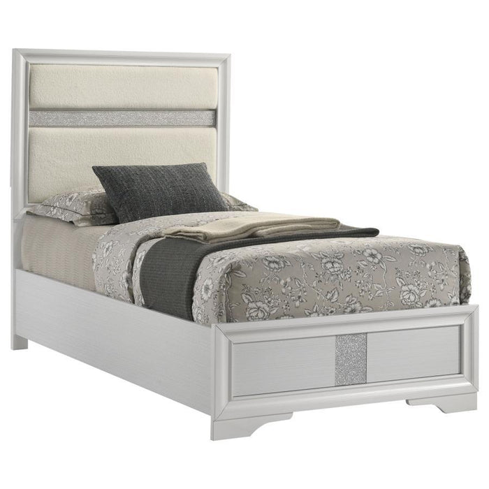Miranda - Upholstered Panel Bed - Simple Home Plus