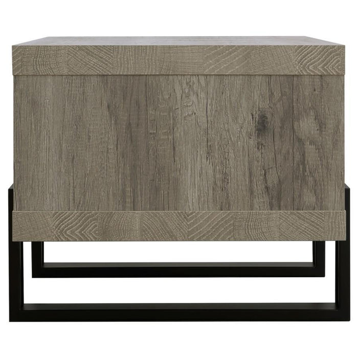 Dinard - Engineered Wood Coffee Table - Gray Driftwood - Simple Home Plus