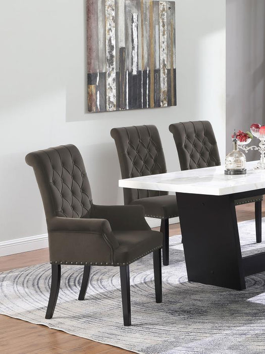 Alana - Upholstered Dining Arm Chair - Simple Home Plus
