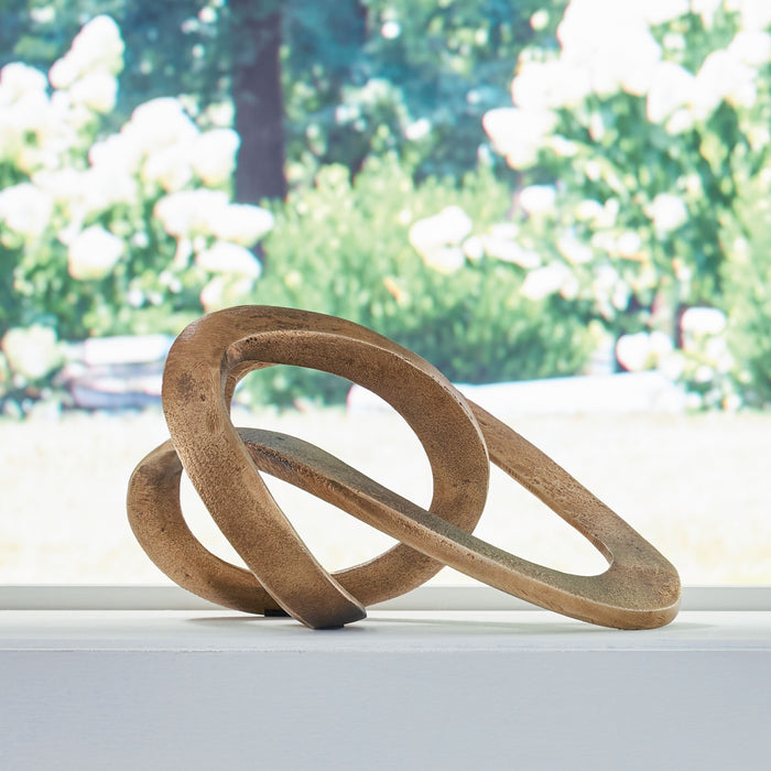 Dunnruck - Antique Brass Finish - Sculpture - Simple Home Plus