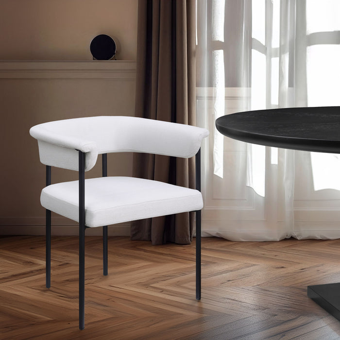 Malin - Linen Dining Chair (Set of 2) - Simple Home Plus