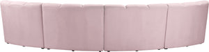 Infinity - 4 Piece Velvet Modular Sectional - Simple Home Plus