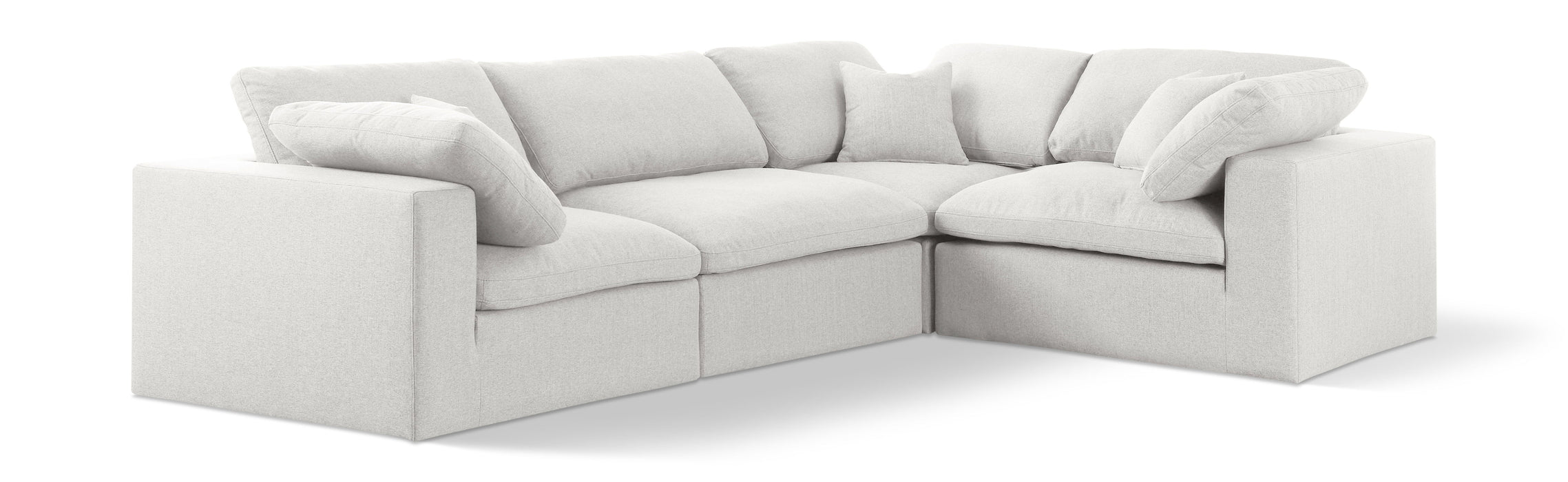 Serene - 4 Piece Modular Sectional - Simple Home Plus