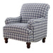 Glenn - Upholstered English Arm Accent Chair - Simple Home Plus