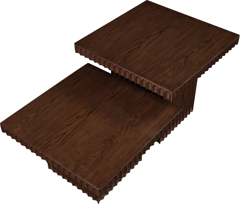 Spencer - Oak Veneer 2 Piece Coffee Table