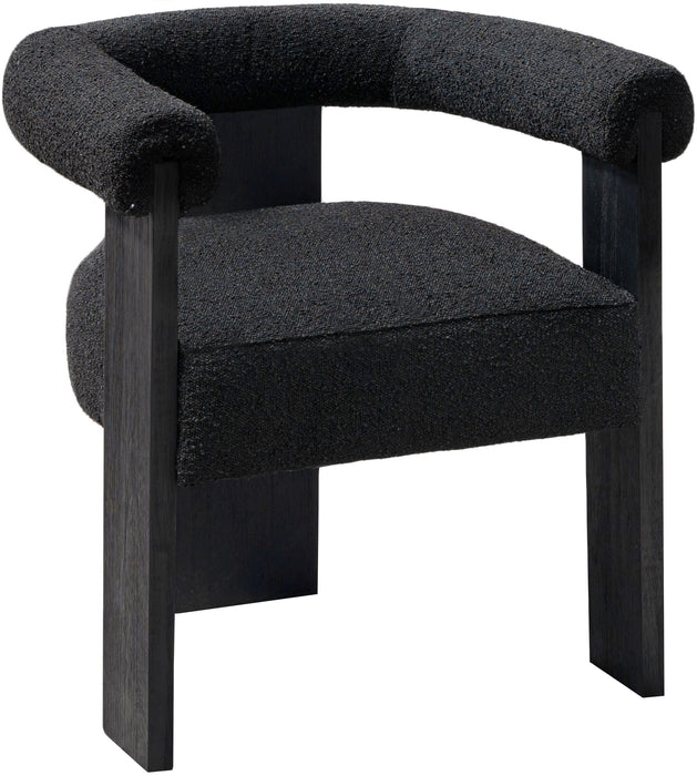Barrel - Dining Chair - Black Legs - Simple Home Plus