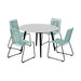 Kylie And Shasta - 5 Piece Outdoor Patio Dining Set - Simple Home Plus