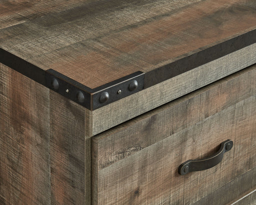 Trinell - Brown - 3-Piece Entertainment Center With Electric Fireplace - Simple Home Plus