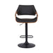 Aspen - Adjustable Bar Stool Black Base - Simple Home Plus