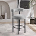 Bordeaux - Stool With Black Legs (Set of 2) - Simple Home Plus