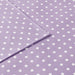 Polka Dot - Queen Sheet Set - Purple - Simple Home Plus