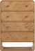 Parker - Ash Veneer Chest - Simple Home Plus