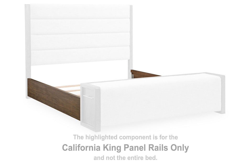 Marxmore - California King Panel Rails - Brown - Simple Home Plus