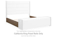 Marxmore - California King Panel Rails - Brown - Simple Home Plus