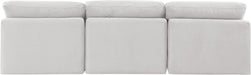 Indulge - Velvet 3 Seat Modular Armless Sofa - Simple Home Plus