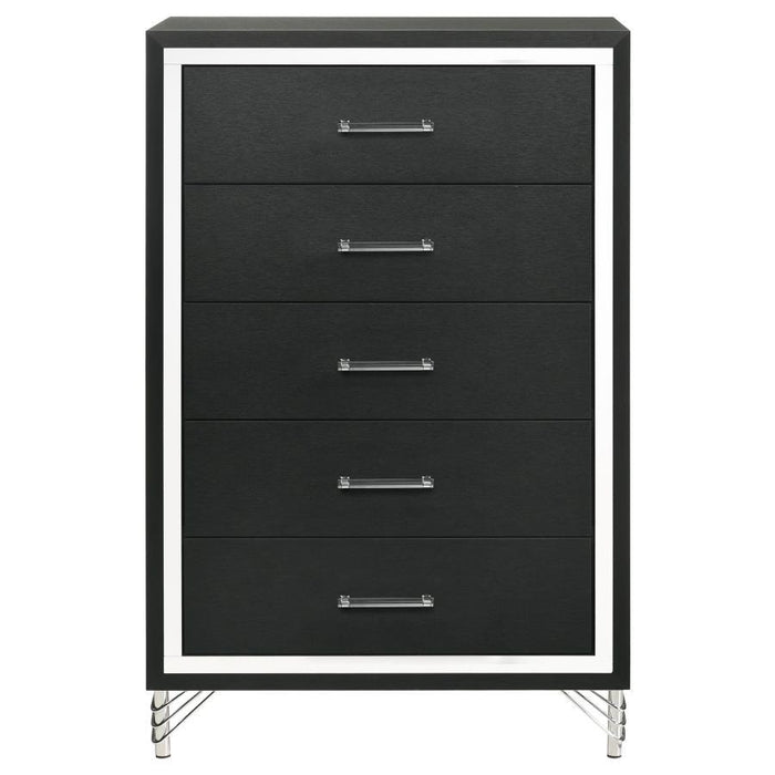 Lucia - 5-Drawer Bedroom Chest - Simple Home Plus