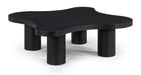 Cove - 48" Oak Veneer And Solid Wood Coffee Table - Simple Home Plus