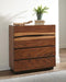 Winslow - 4-Drawer Bedroom Chest - Smokey Walnut - Simple Home Plus