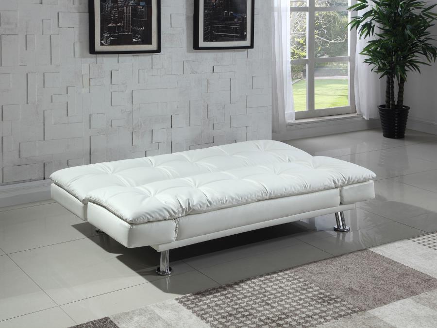 Dilleston - Upholstered Tufted Convertible Sofa Bed - Simple Home Plus