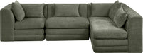 Stellar - 4 Piece Upholstered Modular Sectional - Simple Home Plus
