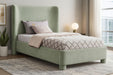 Penny - Chenille Fabric Bed - Simple Home Plus