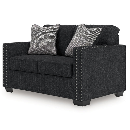 Jasmine Peaks - Loveseat - Coal - Simple Home Plus