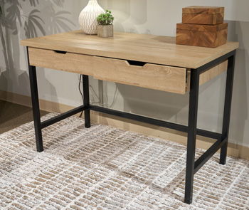 Vine Valley - Home Office Desk - Light Brown - Simple Home Plus