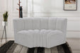 Arc - Boucle Fabric 2 Piece Modular Sofa - Simple Home Plus