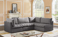 Jacob - 4 Pc. Modular Sectional - Simple Home Plus