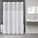 Plain Weave - Luxury Shower Curtain - White - Simple Home Plus